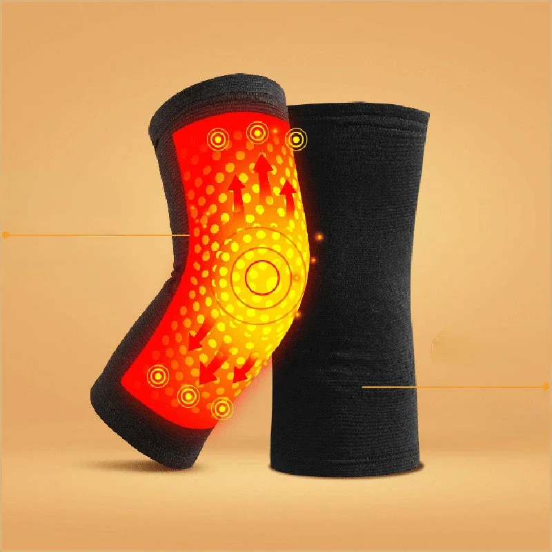 Grass knee pads infrared bamboo charcoal knee pads wholesale warm summer protection knitted bamboo charcoal wormwood knee pads