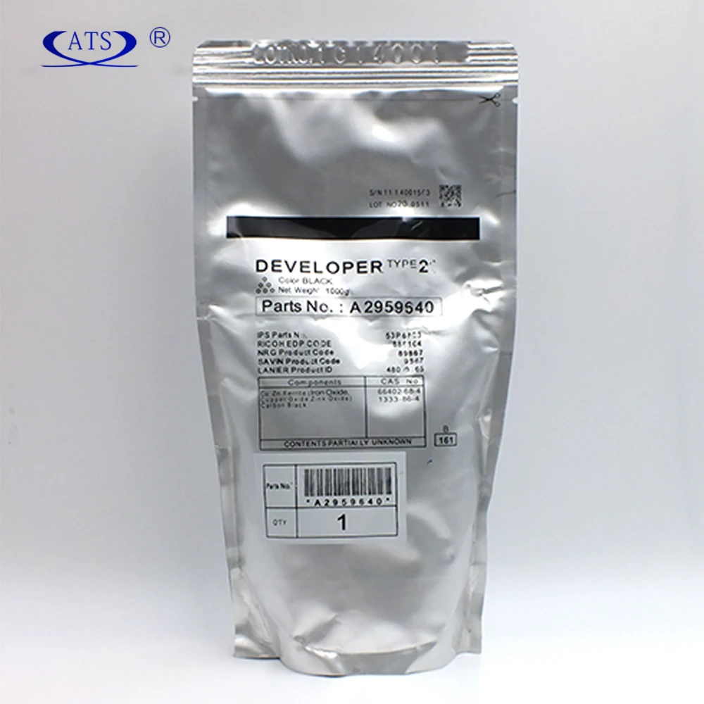 

1PC 1KG A2959640 Developer Powder Type 21 For Ricoh AF1085 AF2090 AF1105 AF2105 AF1075 Copier Spare Parts