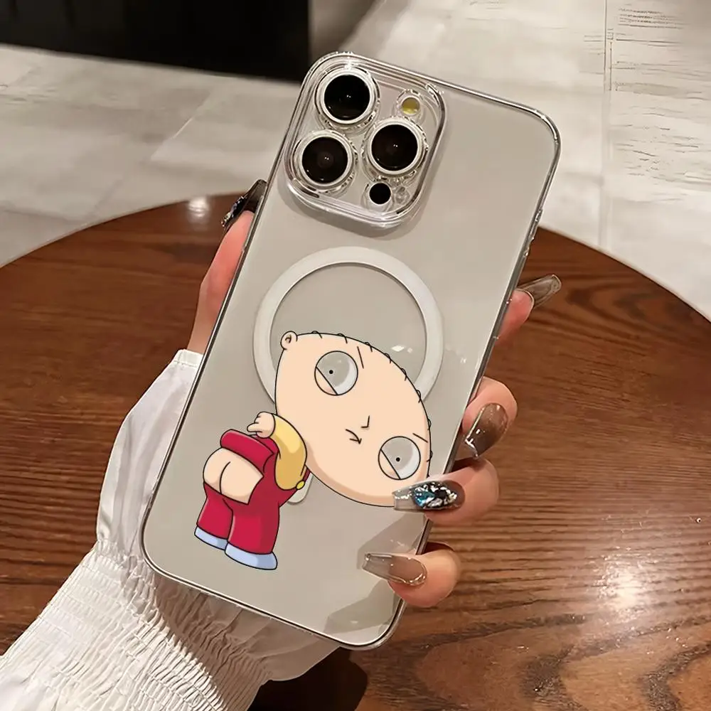 Baby with Red Overalls Phone Case For iPhone 17/16/15/14/13/12/11 Pro Max Clear TPU MagSafe Case Lens Protection Slim Fit