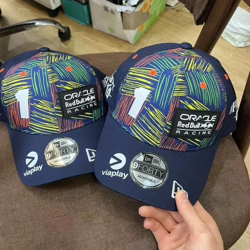 2025-new-red-bull-baseball-hat-men's-and-women's-cotton-adjustable-casual-hat-red-bull-racing-f1-sports-running-sunshade-hat