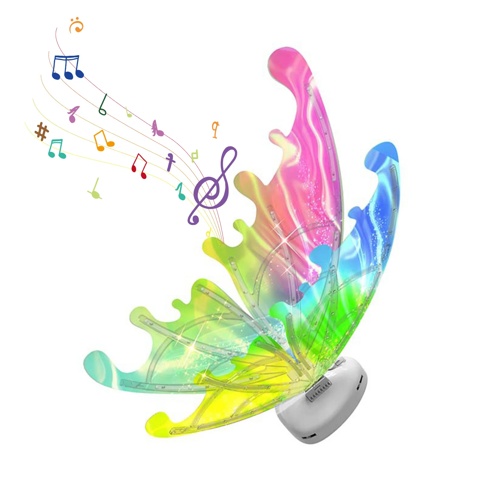 Alas de elfo lindas para niños, juego de rol divertido, alas de princesa para Navidad