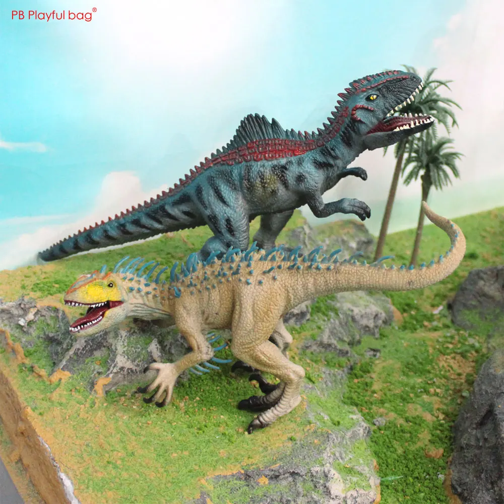 Simulation Jurassic Dinosaur Model Tyrannosaurus Rex Giganotosaurus PVC Action Figure Room Ornaments Kids Toy HG159