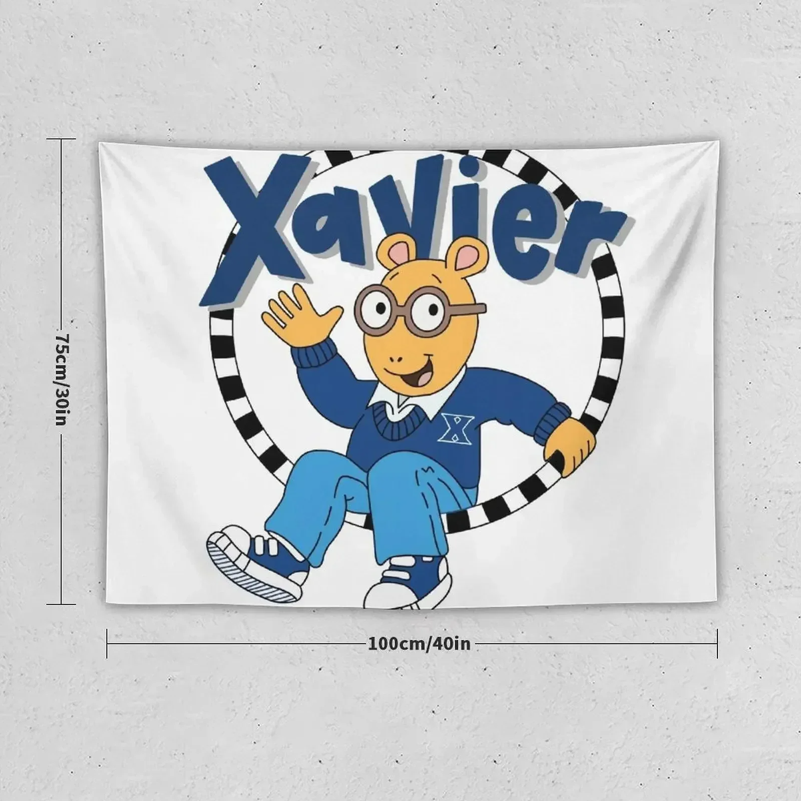 Xavier University Arthur Logo Tapestry Nordic Home Decor Wallpapers Home Decor Tapestry