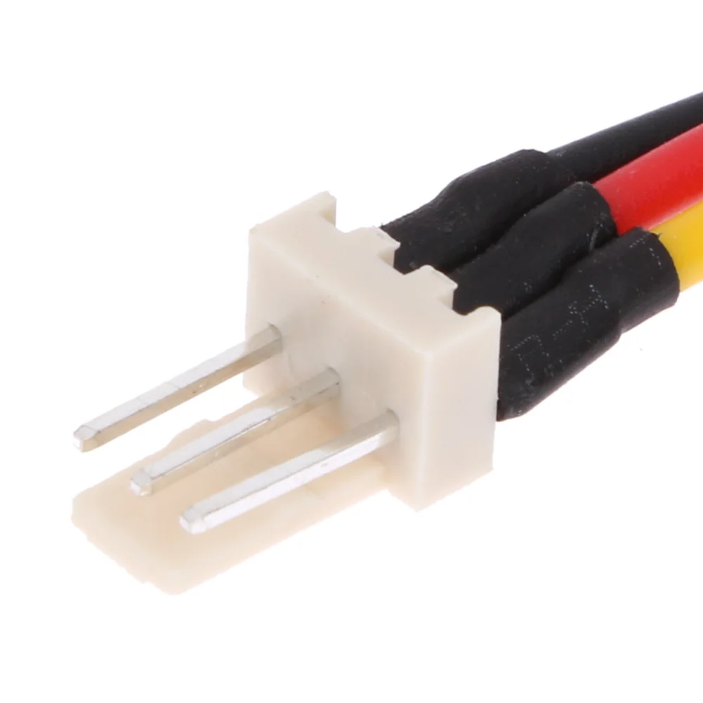 

10 шт., 3-контактный удлинительный провод резистора, снижение скорости вращения вентилятора ПК, штекер, гнездовой разъем, практичный многофункциональный пластик для вентилятора ПК