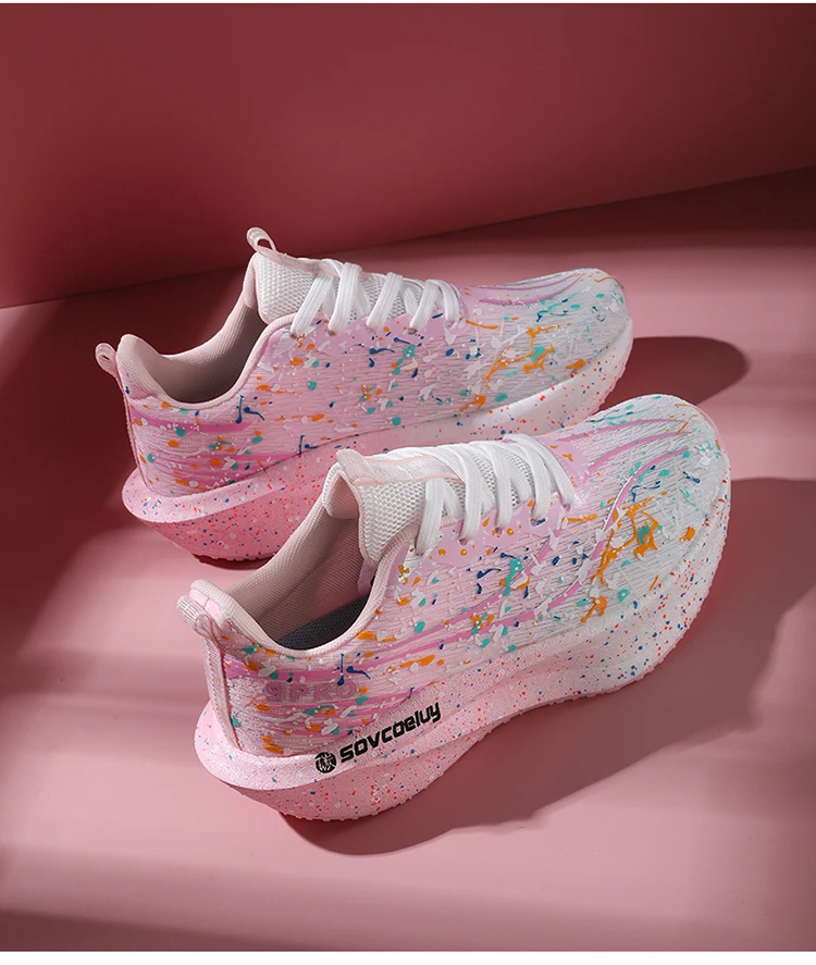 Modische Damen-Wanderschuhe, atmungsaktiv, leicht, für den Außenbereich, rutschfest, sportliche Laufschuhe, lässig, bequem – Detail 9