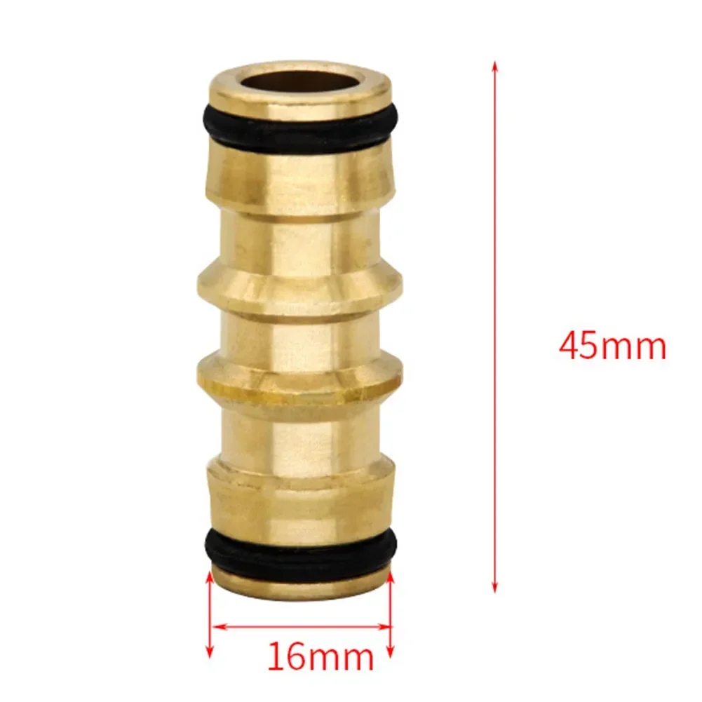 3 шт., соединитель для шланга, из латуни, 1/2 дюйма