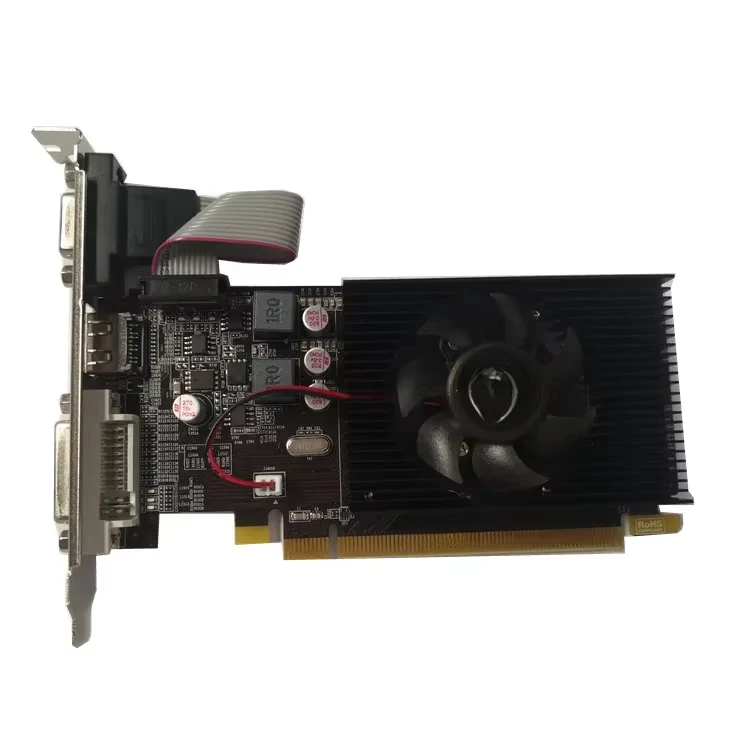 HD74502G graphics card is suitable for Lenovo Dell all-in-one machine small chassis half-height card all-in-one desktop computer