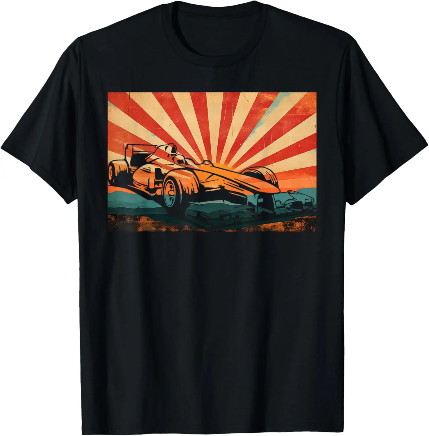 

Retro vintage Formula Racing Car Silhouette Race Car Formula T-Shirt