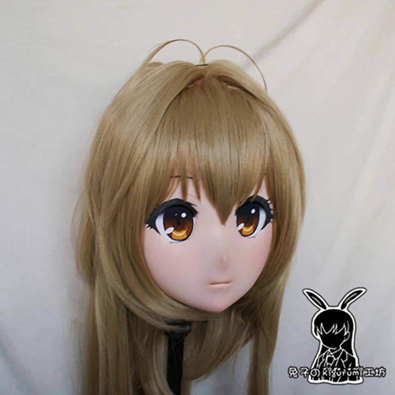 (RB6511)Quality Handmade Female Resin Cosplay Japanese Role Anime Sento Isuzu Kigurumi Crossdress Doll Transgender Mask