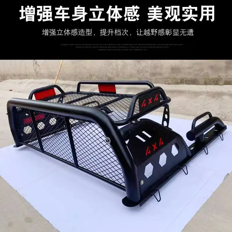 Suitable for Raptor T6/T7/T8 pickup truck accessories with basket gantry rolling frame custom