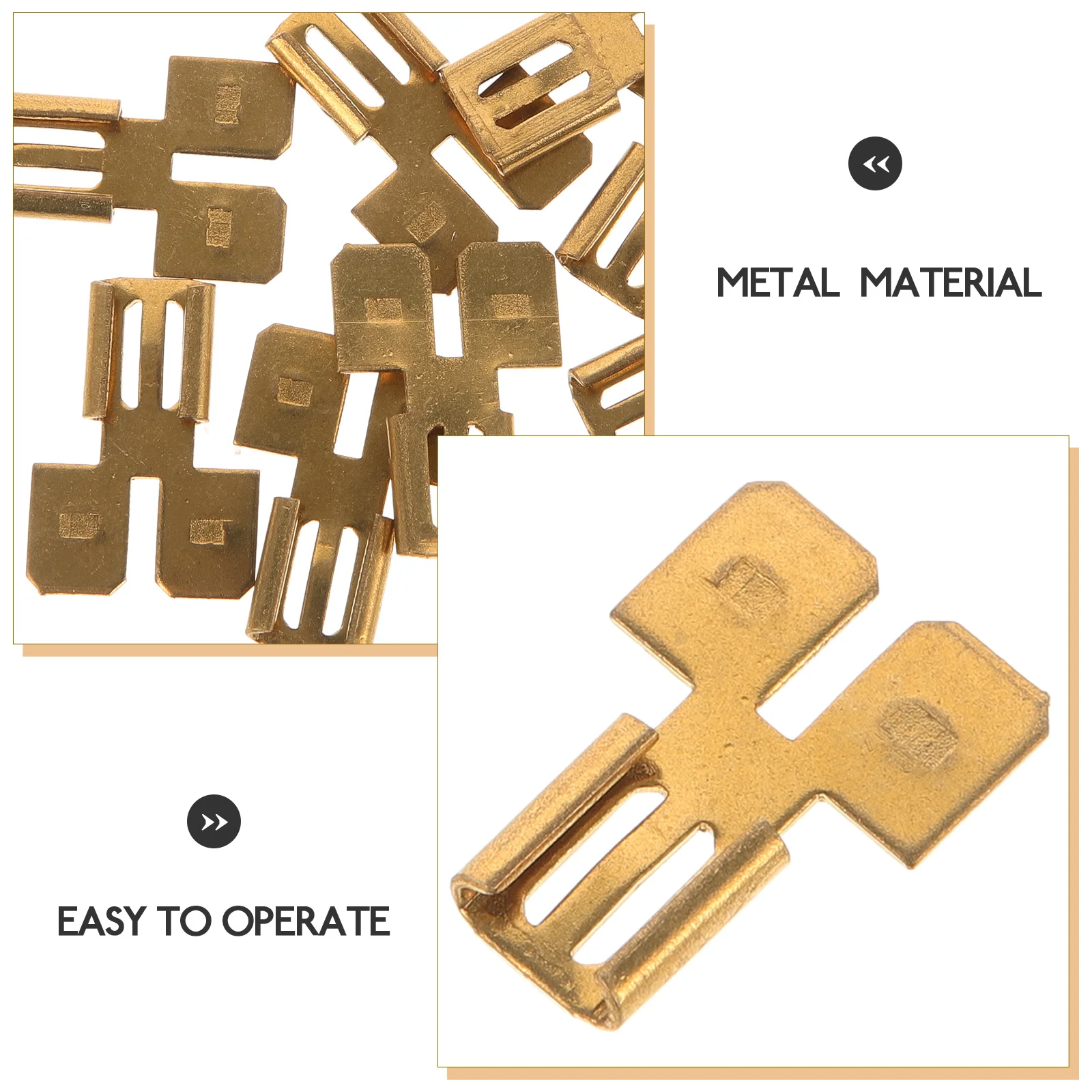 8PCS Quick Disconnect Electrical Spade Connectors Crimp Wire Terminals Adapter Terminal Wiring Cable Automotive