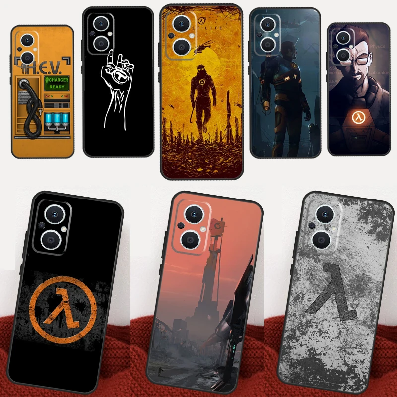 Game Half Life Case For OPPO Reno 7 6 8 Lite 2 3 4 5 Z 8T OPPO Find X3 Lite X2 Neo X5 X6 Pro Back Cover