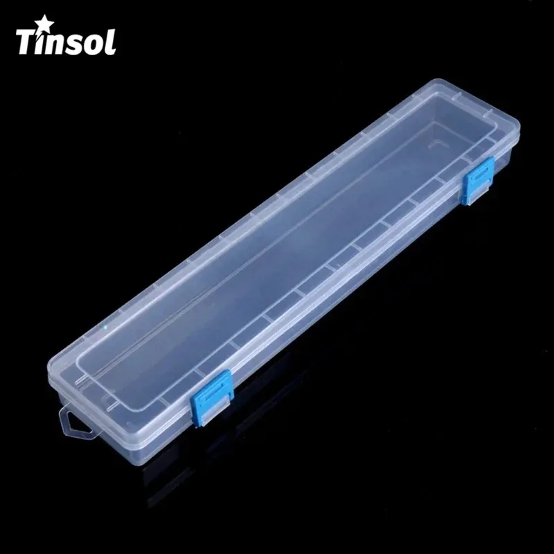 

TINSOL 33x7x3.5cm Art Storage Box for Brushes Painting Pencils Watercolour Pens Arts Crafts Sewing Drawing Hand Tools Protector