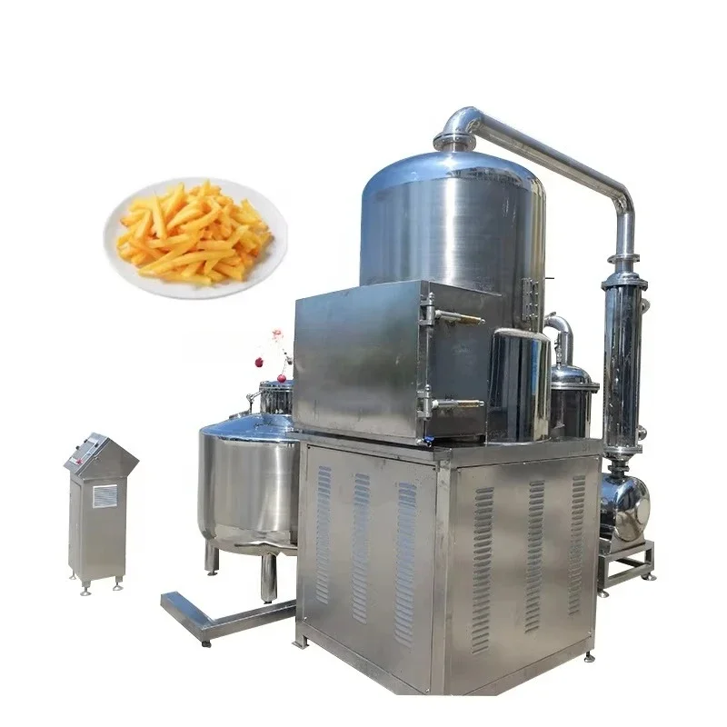 FOODLINE Mini Vacuum Frying Equipment Built-in Oil Filter Easy Clean SUS304 Tank for New Snack Food Vendors
