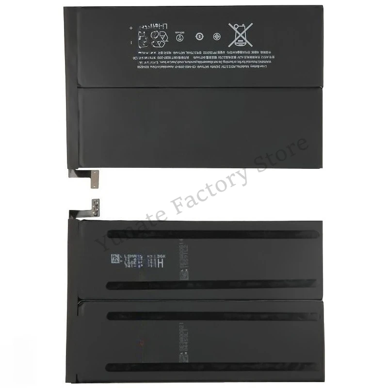 New 3.75V 6471mAh A1512 Tablet Li-Polymer Battery for iPad Mini 2 Mini 3 A1489 A1490 A1491 A1599 A1600 High Capacity