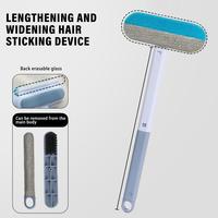 Pet Hair Remover Brush Dog Cat Fur Brush Base Home Furniture Sofa Clothe Long Handle For Carpet Bed Glass Cleaning Tool 202 I2E4