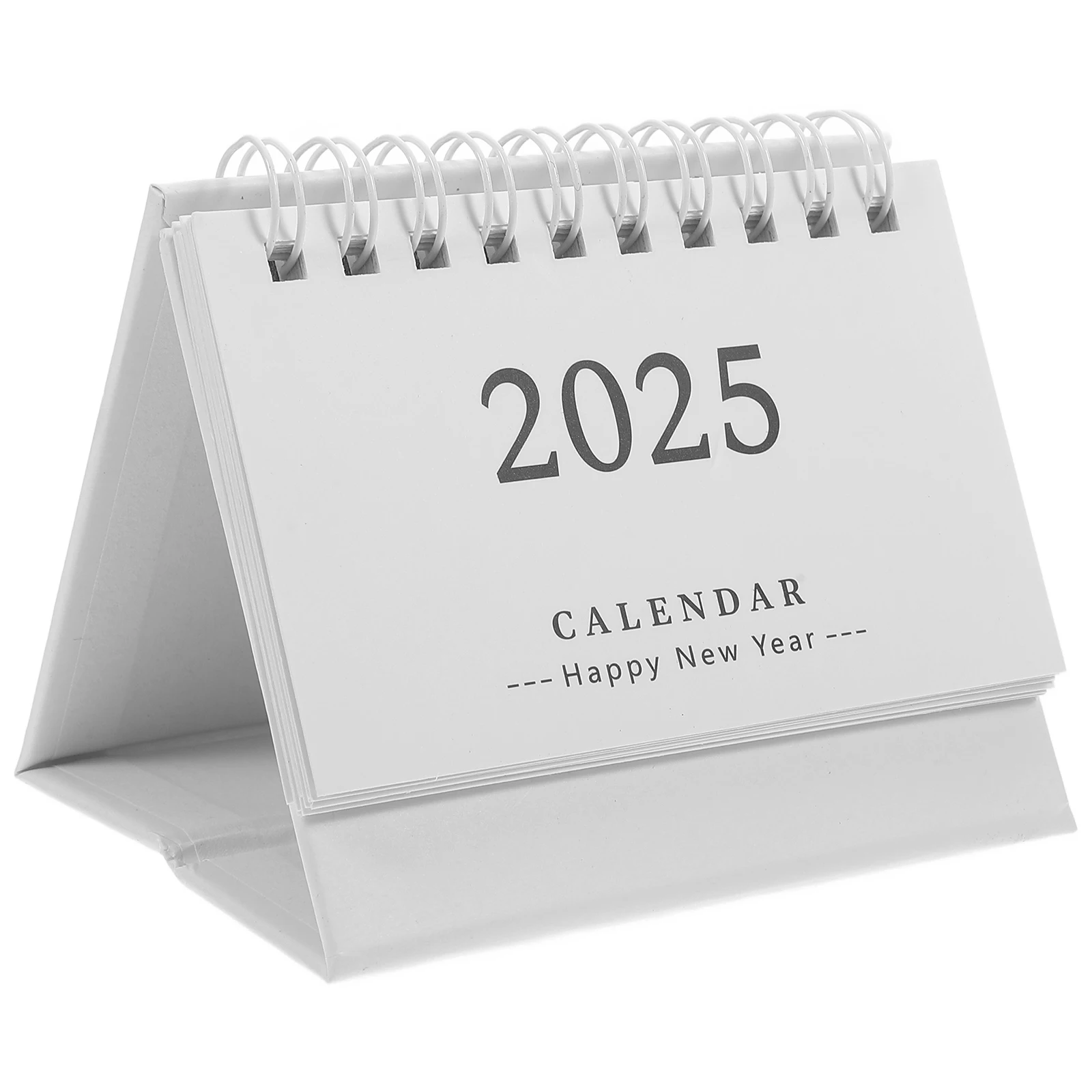 Mini Desk 2025 Small Size Standing Daily Note Home Office Monthly Planner Simple Desktop Desktop Calendar Schedule