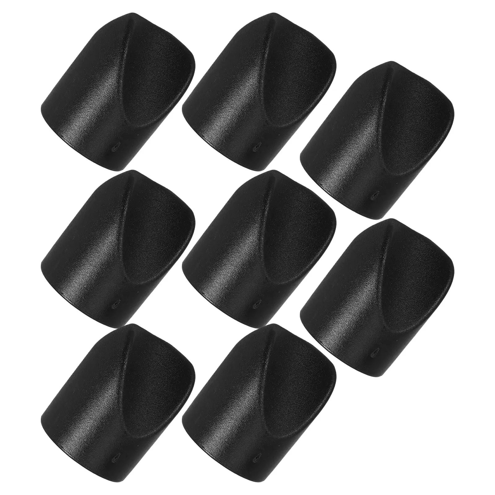 

8 Folding Chair Plastic Caps End Caps Heavy-duty Black Plastic Stable V-shaped Metal Padded Chairs Furniture Accessories