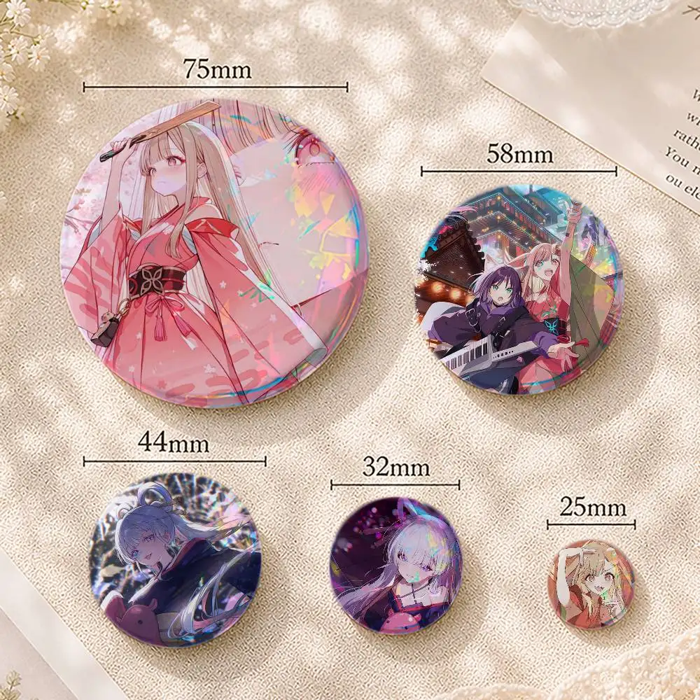 Cosmic Princess K-Kaguya Custom Printed Tinplate Pins Personalized Lapel Badge Gifts