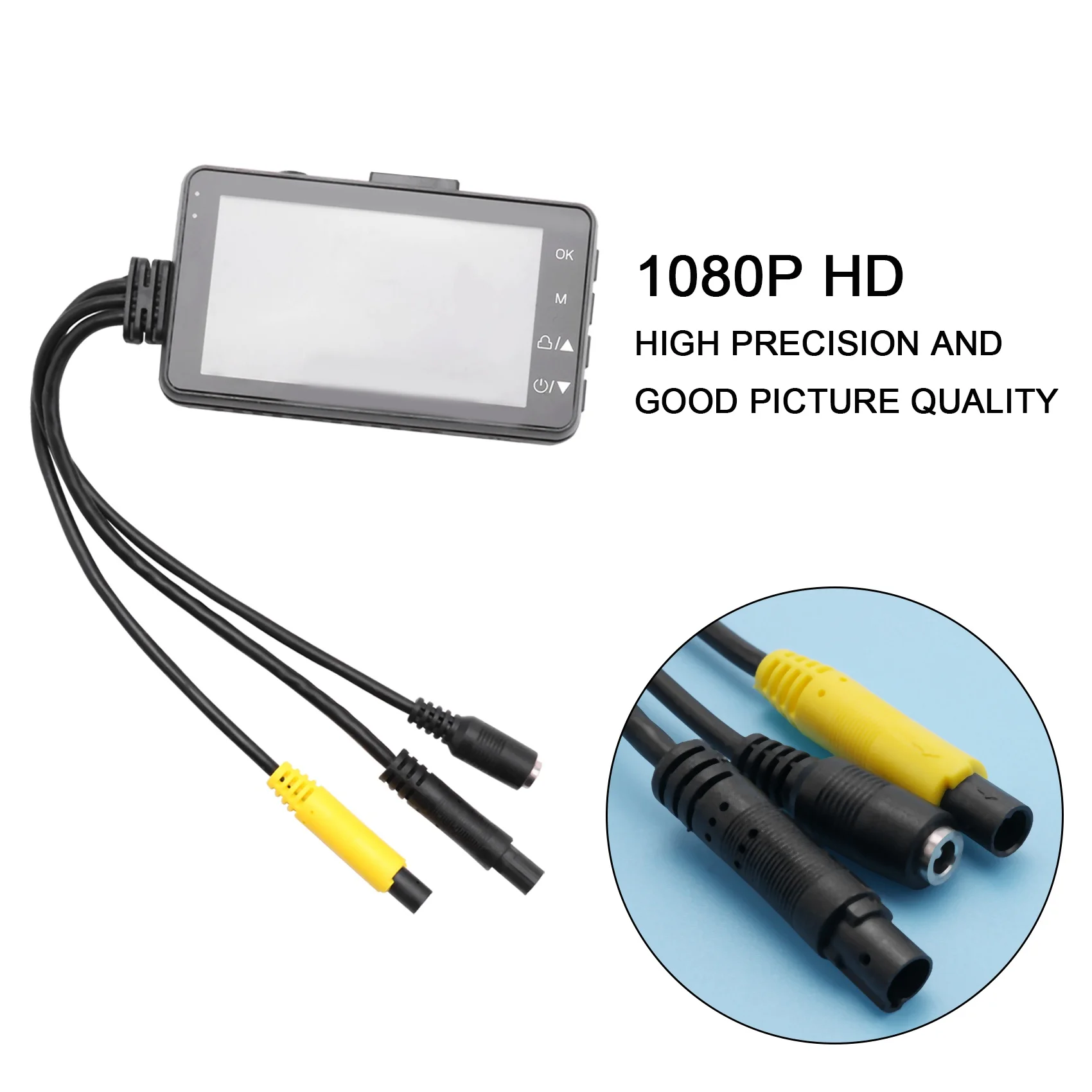 Super Sale 3 Inch 1080P HD Motorcycle Camera DVR Motor Dash Cam with Special Dual-Track Front Rear Recorder Motorbike Electronic