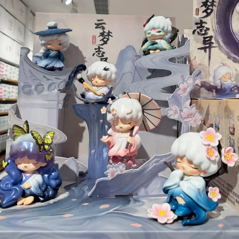 

Genuine Yumo Blind Box Of Yunmeng Tales Chinese Style Figurine Trendy Toy Ornament Gift For Girls Ornaments Trendy Toys Figure