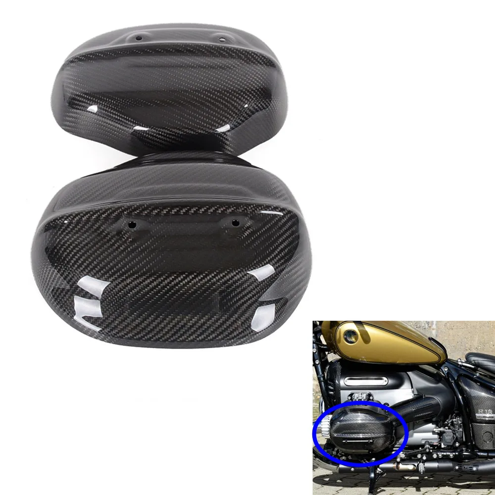 

Защитная крышка головки блока цилиндров двигателя мотоцикла из углеродного волокна для BMW R18 R 18 2020 2021 2022 2023