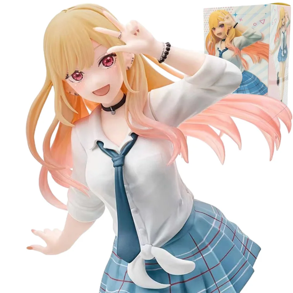 My Dress Up Darling MARIN KITAKAWA uniforme figura de Anime juguetes 18cm PVC modelo adornos niños recoger muñecas regalo de cumpleaños