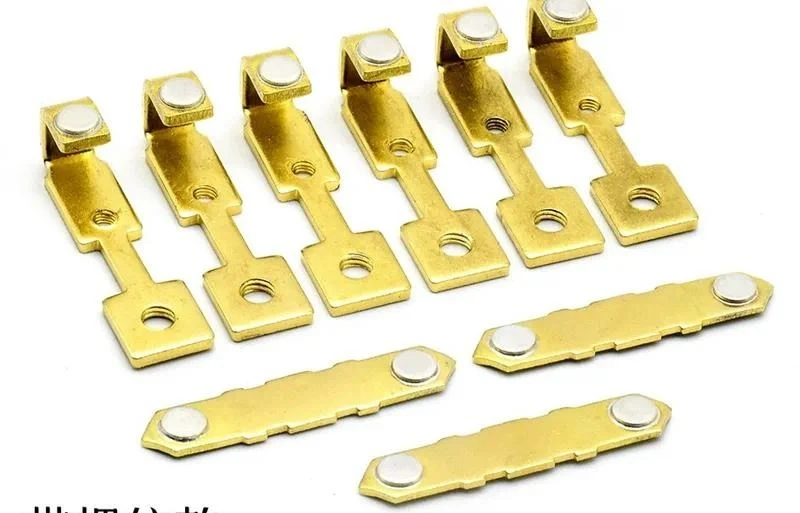 CJT1 CDC10 CJ10 Series Silver Contactor Touchpoint Spare Parts Fit 20A 40A 60A