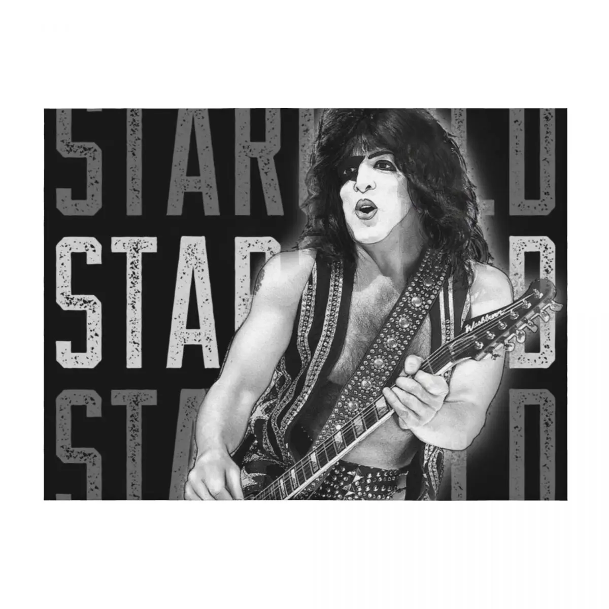 

KISS Starchild KISS Army Concert V1 Throw Blanket Blankets For Bed Fashion Sofas decorative Sleeping Bag Blankets