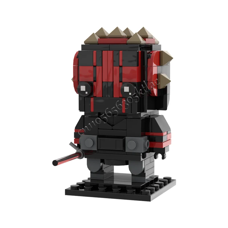 ตัวต่อโมเดลตัวละครดังจากภาพยนตร์ 200 ชิ้น แบบ Shadow Brickheadz สำหรับเด็ก ประกอบเอง โชว์ได้ ของเล่นยอดนิยม เป็นของขวัญ