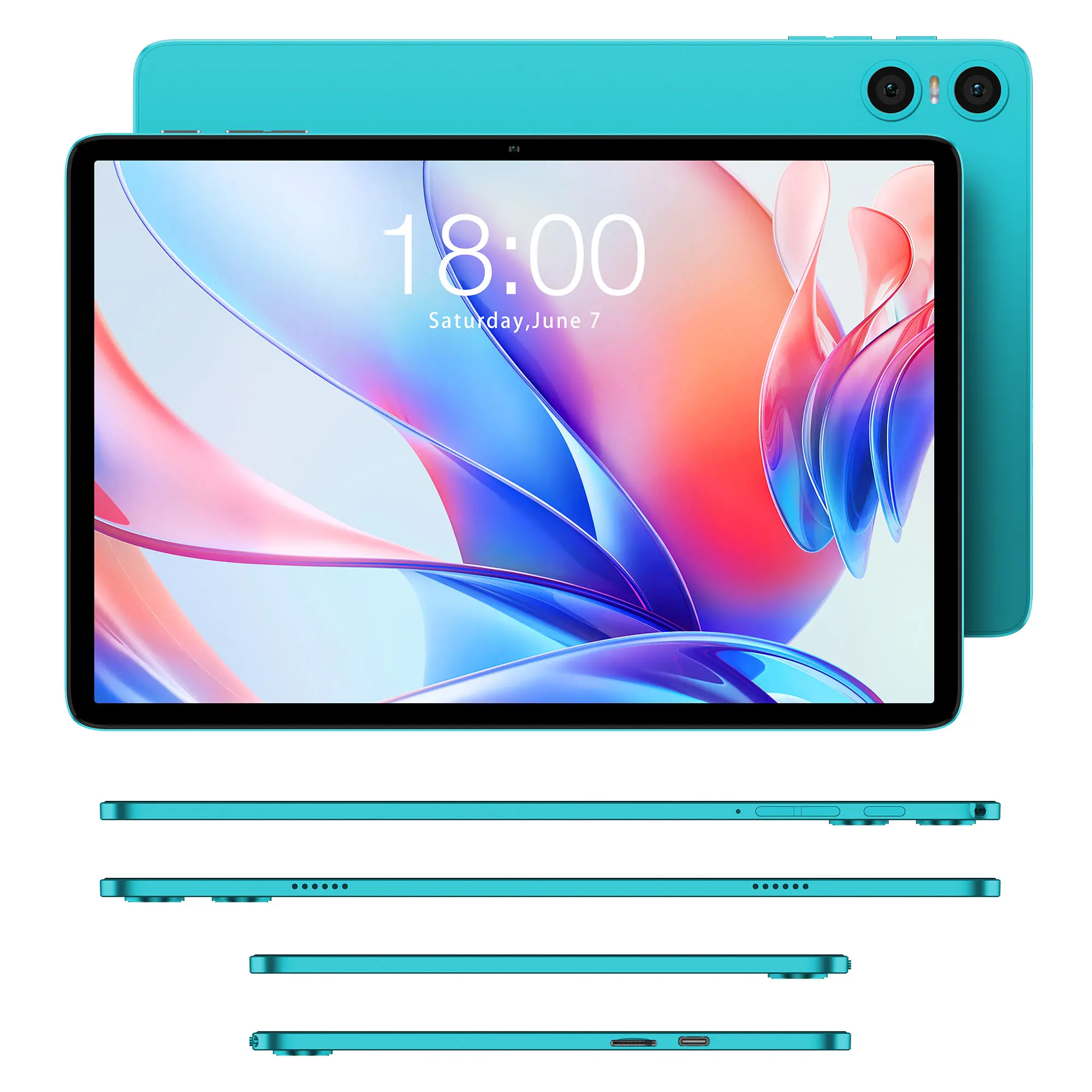 تابلت Teclast P30 Android 15 مقاس 10.1 بوصة وذاكرة وصول عشوائي 4 جيجابايت وذاكرة قراءة فقط 128 جيجابايت Unisoc T606 8 النواة، مع حزمة ملحقات لوحة المفاتيح والماوس #5