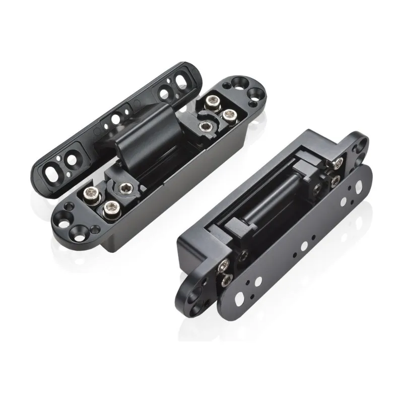 3D Adjustable Concealed Door Hinge For Wooden Doors - Heavy Duty Invisible Cross Hinge For Flush Doors