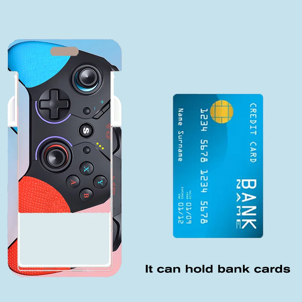 Gamer Name Badge Holder Lanyard Business Card Holder Hanging Neck Strap Boy ID Card Holder Door Card Case Small Gift