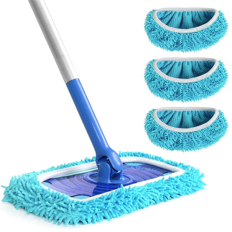 

GTBL Compatible With Swiffer Mop Cloth Washable And Reusable Mop Cloth Flat Mop Replacement Cloth Cover