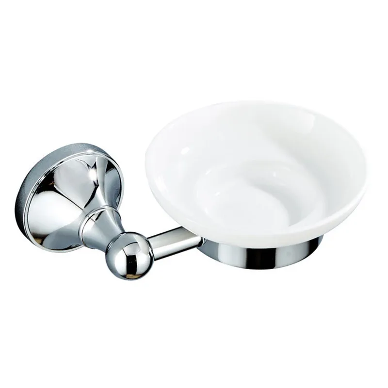 

Яркая серебряная мыльница для ванной комнаты, настенная стальная щетка, квадратный держатель для мыла для ванны с никелевой отделкой