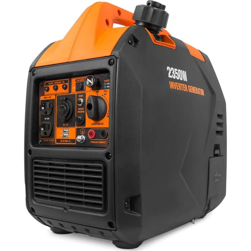 

2350-Watt Portable Inverter Generator: Super Quiet, with Fuel Shut-Off