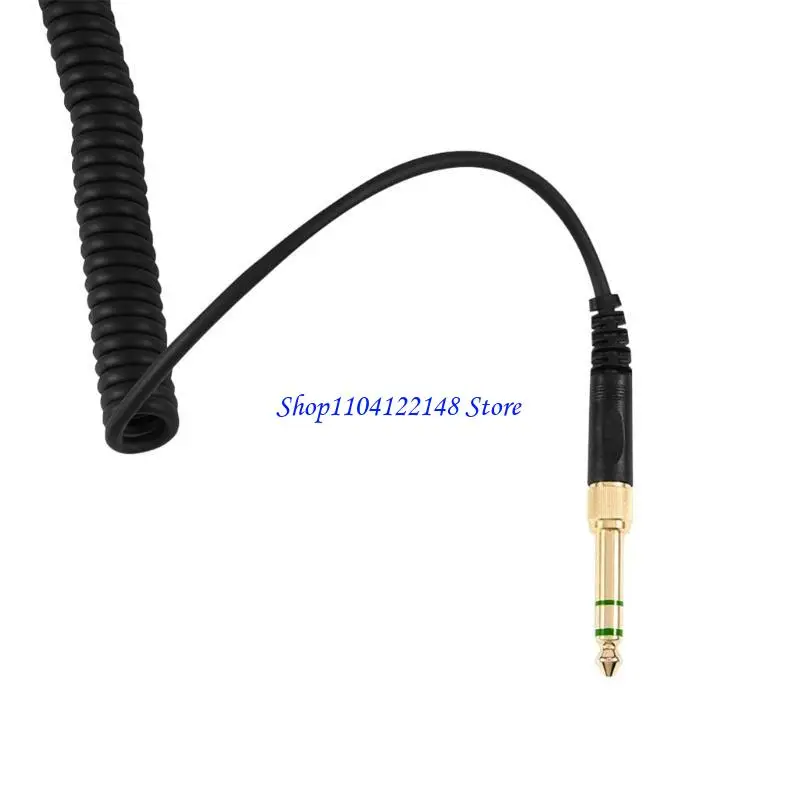 P9FA Headphone Adapter Replacement Spring Coil Cable for DT 770 770PRO 990 990PRO