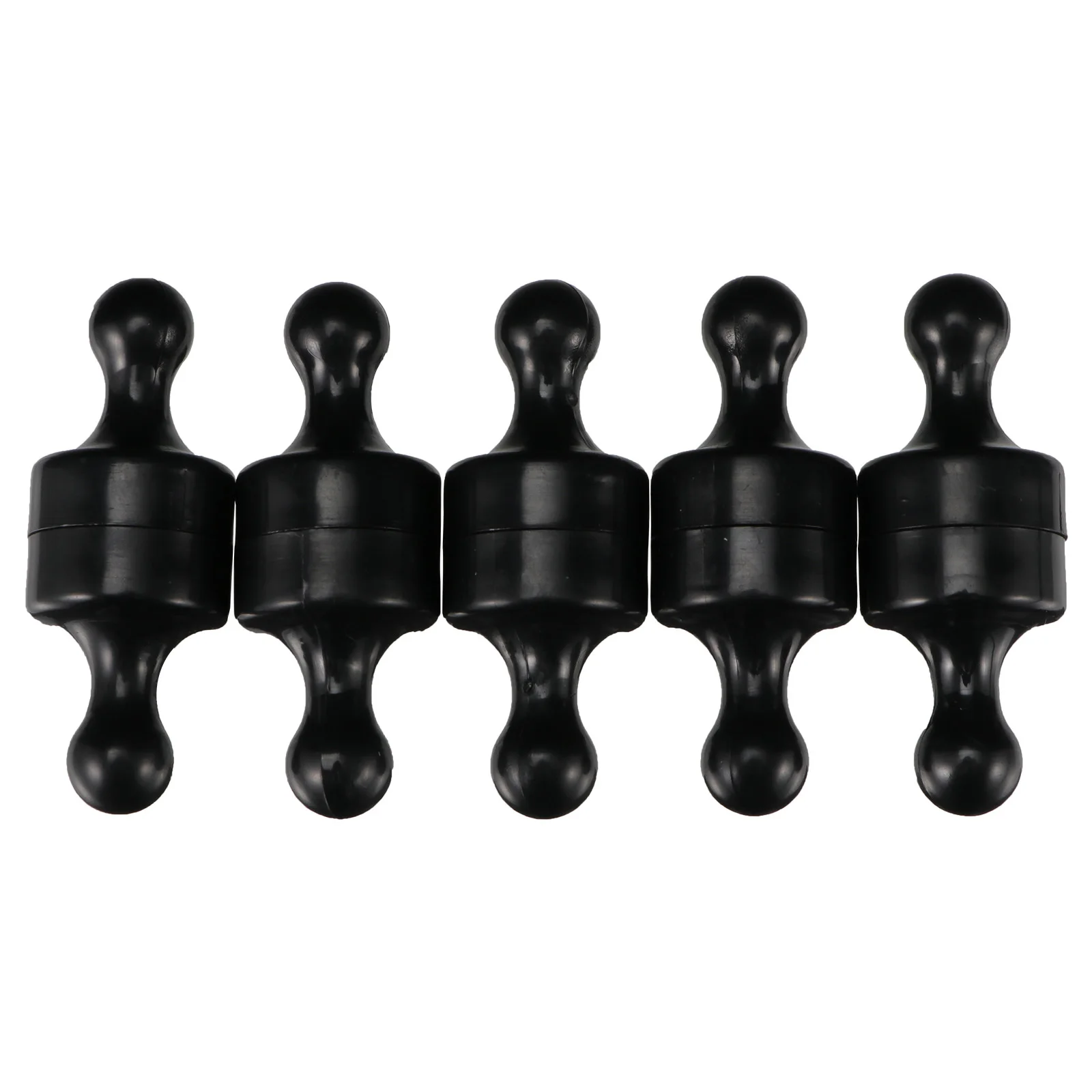 10 قطع من المسامير المغناطيسية لخزانة الثلاجة البيضاء والمكتب والمدرسة والمنزل، سطح غير قابل للخدش، محمول مدمج #6