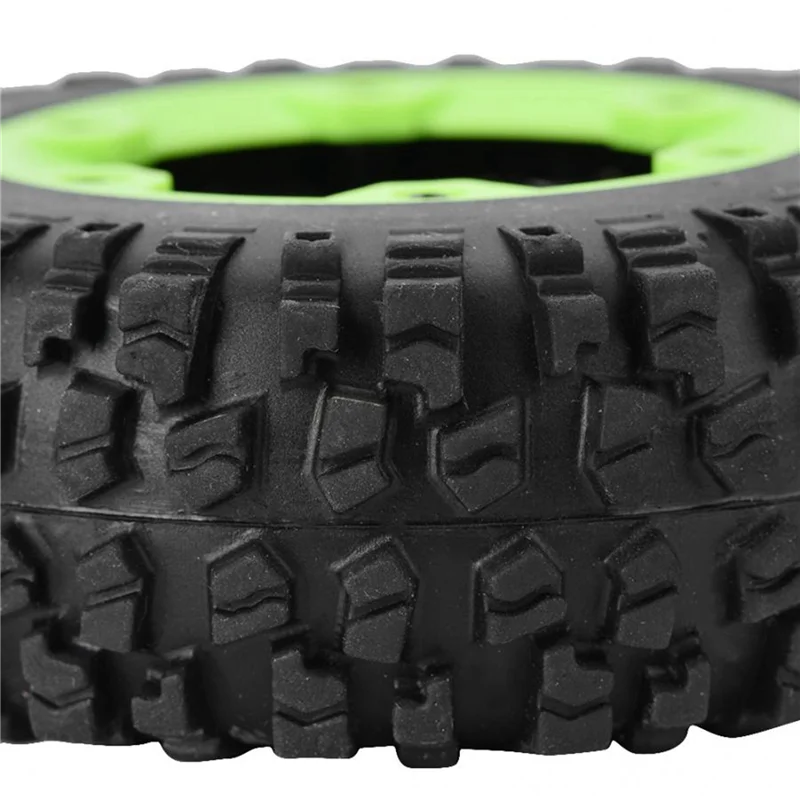 B78B-8Pcs Left & Right Tires Wheel Tyre Kit For Wltoys 12428 12423 12427 1/12 RC Car Spare Replace Parts Accessories