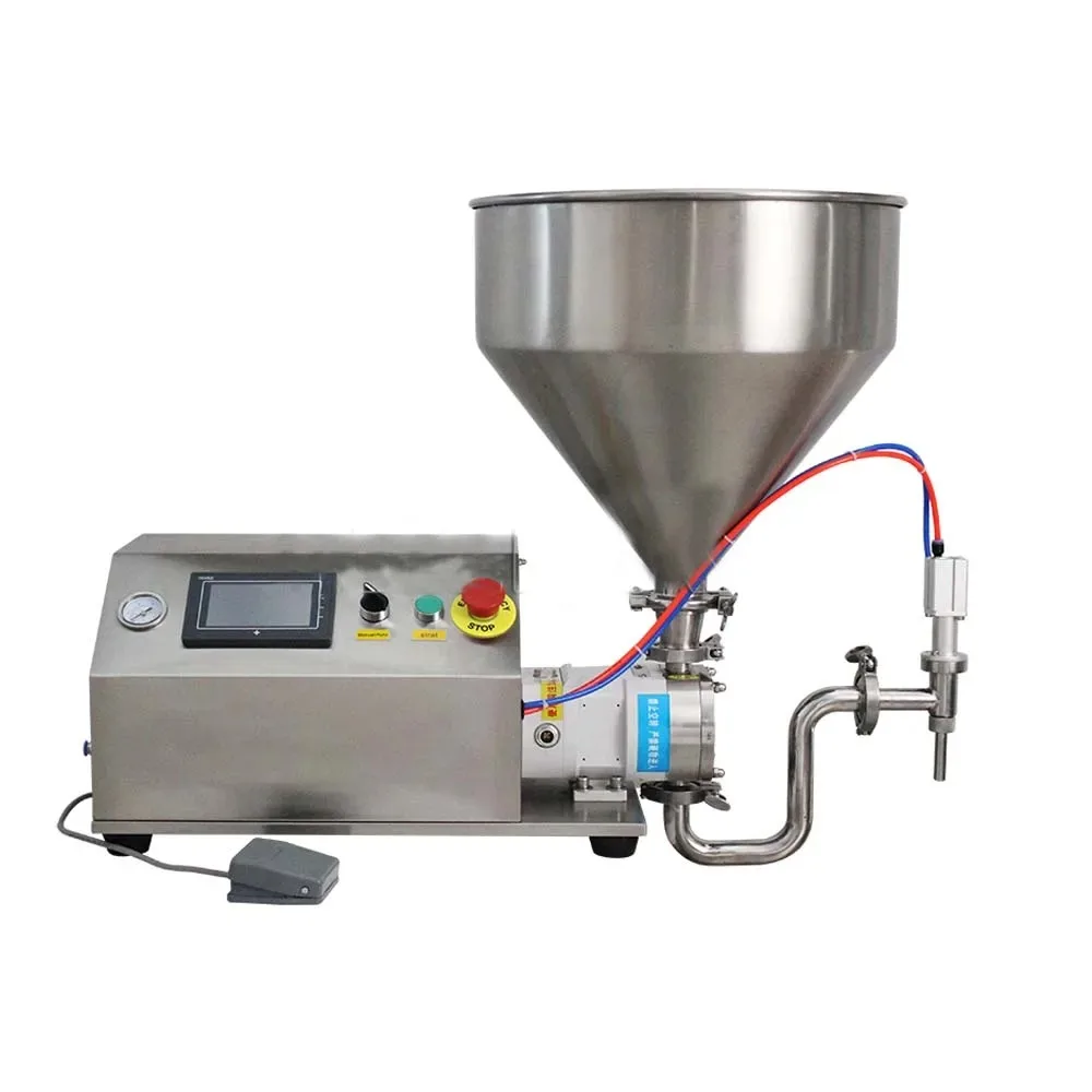 Semi-automatic honey essential oil cream weighing and filling machine-pneumatic filling machine