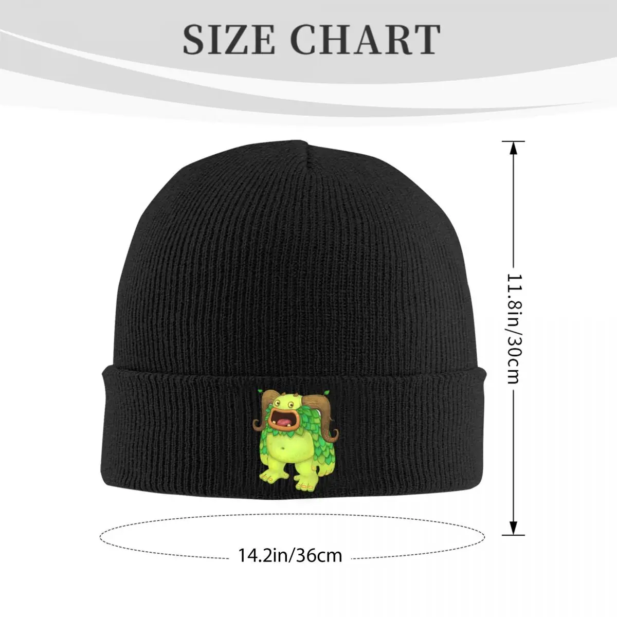 Entbrat Hat Autumn Winter Skullies Beanies Ski My Singing Monsters Caps Female Male Skullcap