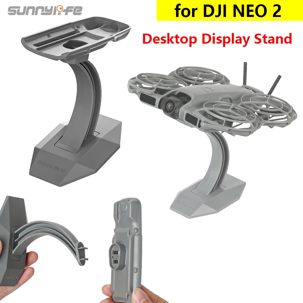 

Sunnylife Plastic Desktop Display Racks For DJI NEO 2 Exhibition Halls Display Mount Base Holder Bracket For DJI Neo2 Drone