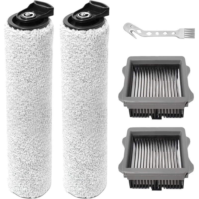 A83G-فرشاة دوارة فلتر Hepa لـ Tineco FLOOR ONE S5 Steam/IFLOOR 5 مجموعة ملحقات المكنسة الكهربائية الرطبة والجافة