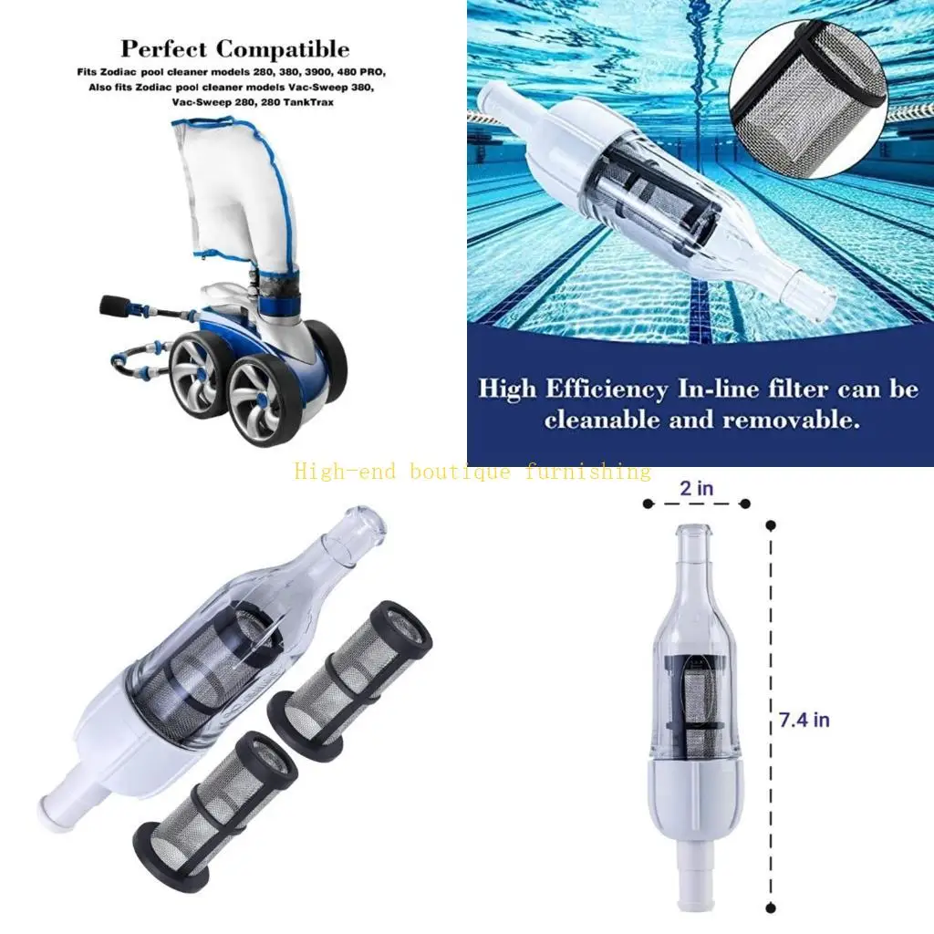L9NB Wall Mounted Filter Clean Pool Cleaner Filter Impurities Cleaning Filtration Universal for 280 380 3900