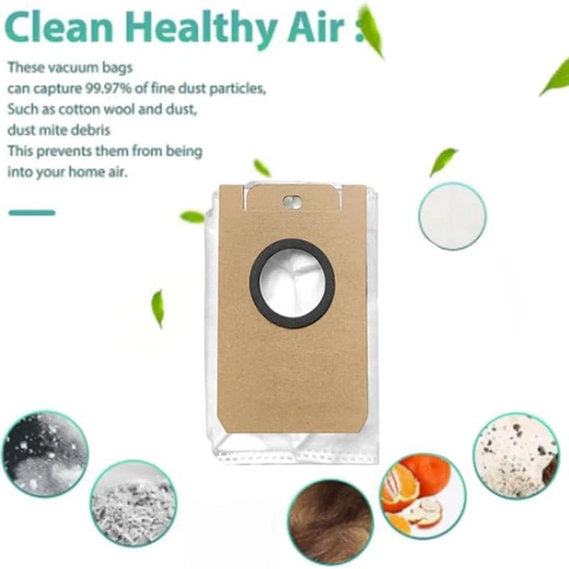 Neabot หุ่นยนต์ดูดฝุ่น Q11อะไหล่ทดแทนสามารถซักได้แปรงหลักที่กรอง HEPA ถุงหูรูดม็อบ