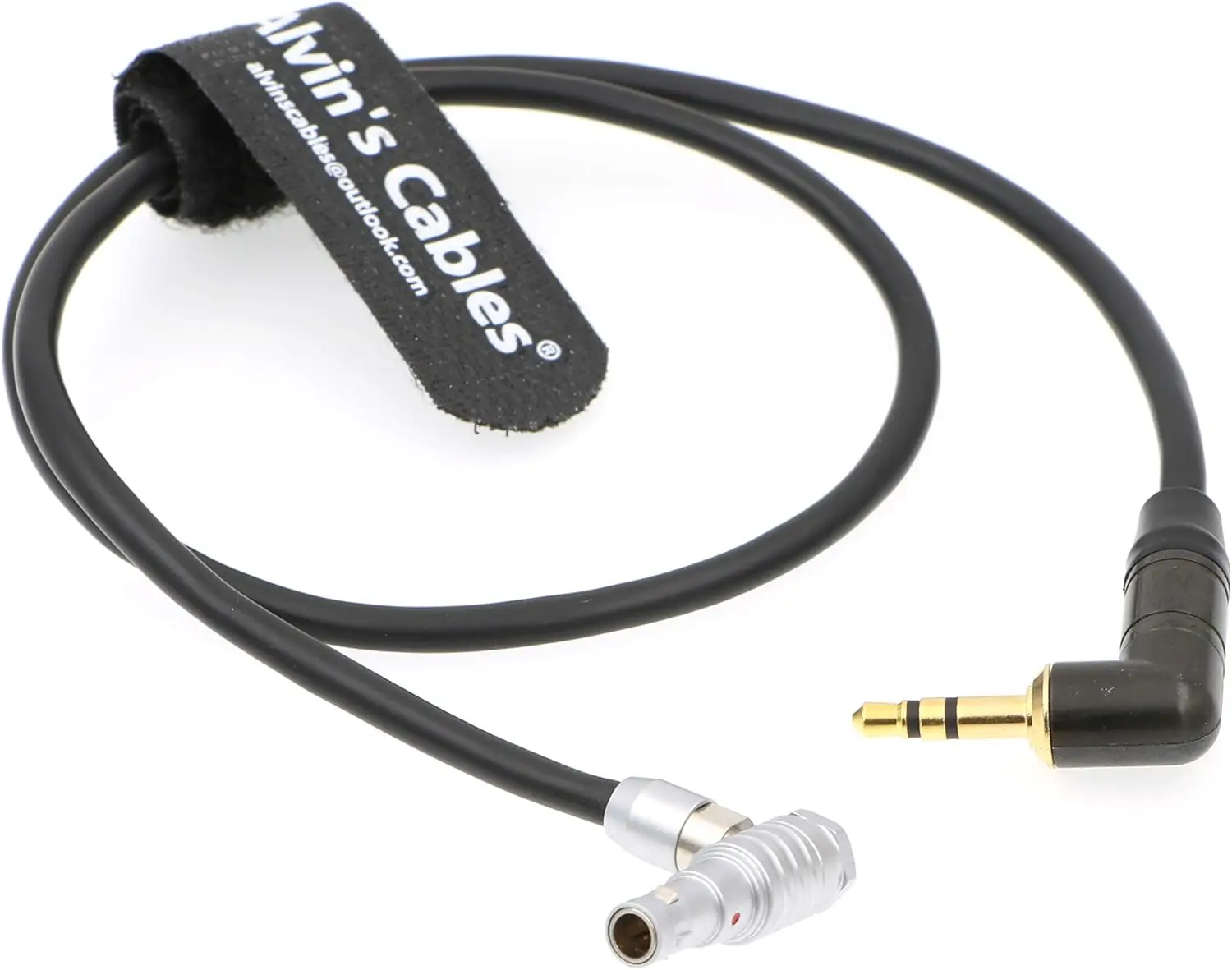 Audio Cable for ARRI Alexa Mini Camera Right Angle 5 Pin Male to 3.5mm Right Angle TRS 20 Inches