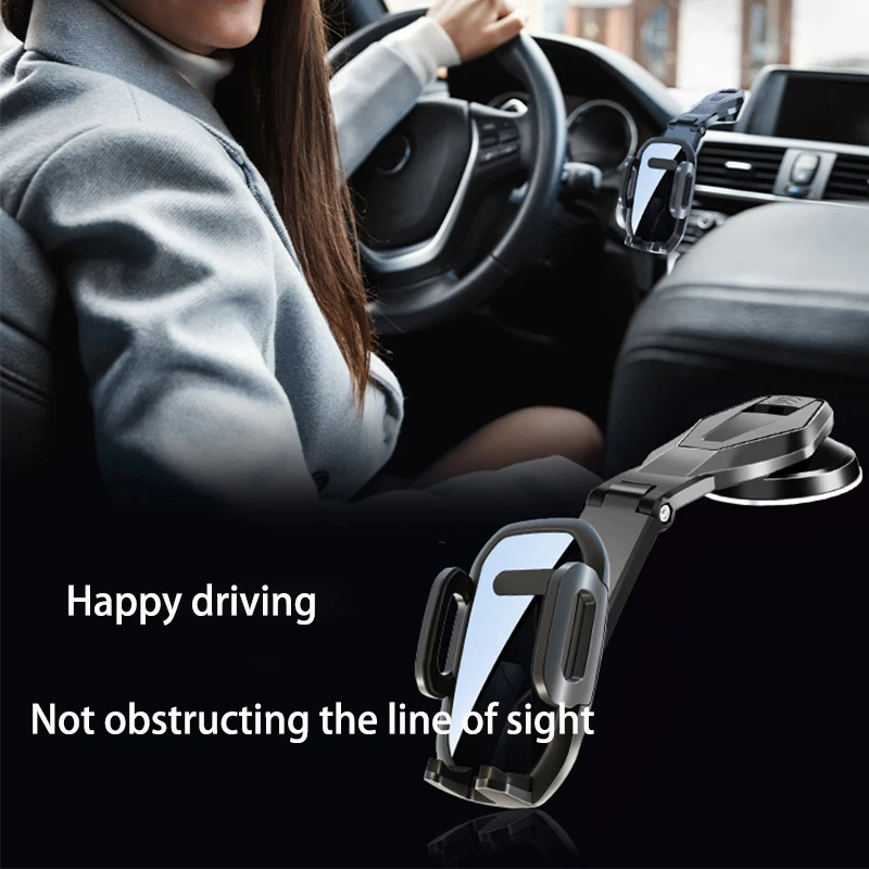 Praiser Car Phone Holder Gravity Stand for iPhone Xiaomi Samsung Car Mobile Support Dashboard Windshield Phone Mount