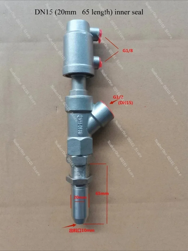 

Новая насадка для фасовочной машины 2025 года, пневматический вертикальный клапан для подачи жидкости из нержавеющей стали с защитой от капель