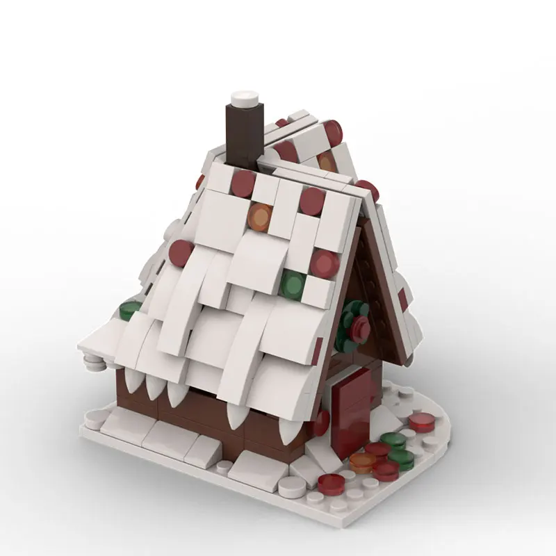 

Набор для сборки Spot MOC-240 деталей: Уличная сцена, конструктор из мелких блоков, игрушка-головоломка, модель, подарочный набор, украшение