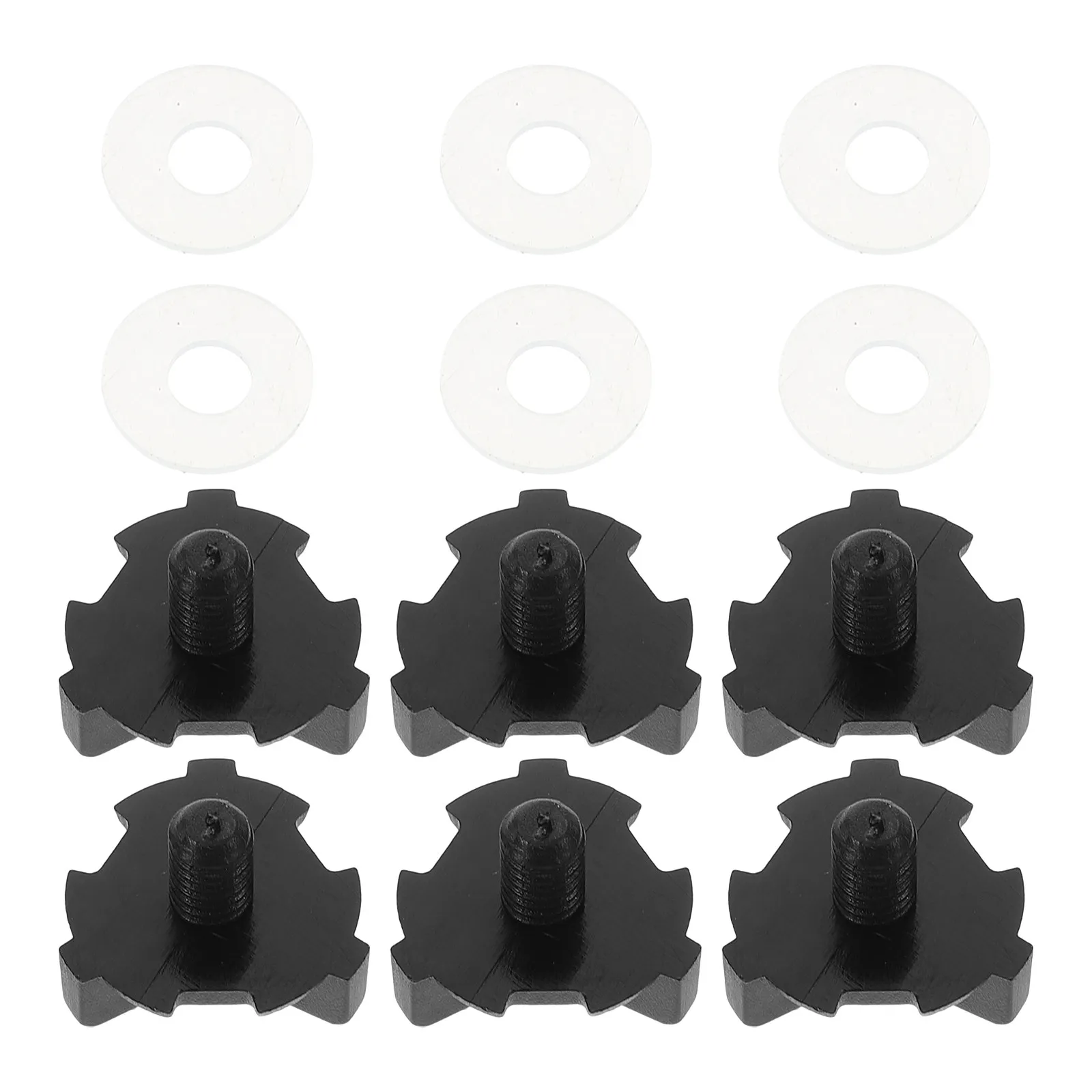 

6Pcs Visor Screws Universal Motorcycle Peak Mounting Hardware Dirt Bike Visor Replacement Off-Road Accessories